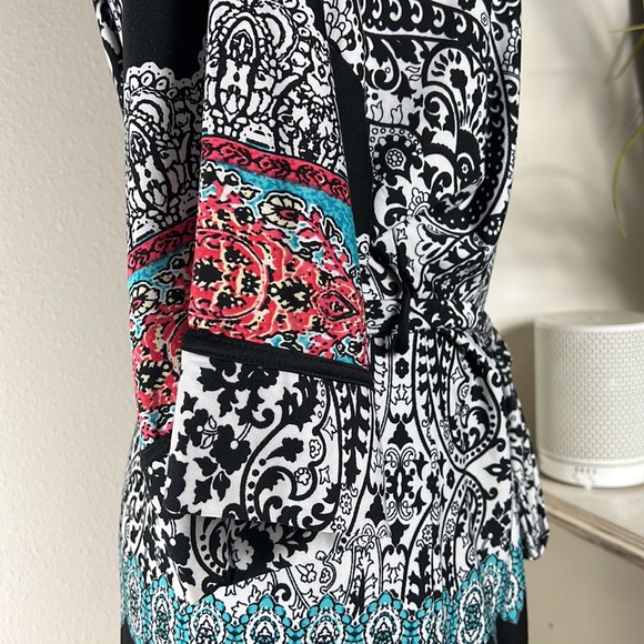 In Bloom S Mixed Pattern Robe - Picture 10 of 16